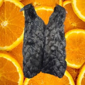Napa Valley Petite Knit and‎ Faux Fur Black Vest Size PXL